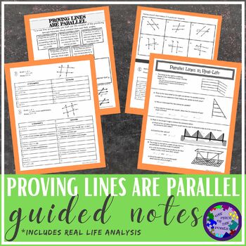 Preview of Proving Lines are Parallel Guided Notes