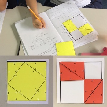 Preview of Proving Pythagorean Theorem Activity