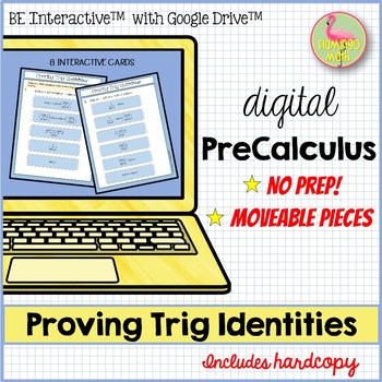 Preview of Proving Trig Identities for Google Slides™ Distance Learning