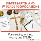 Provocations for Reading, Writing, Math, and STEAM / STEM