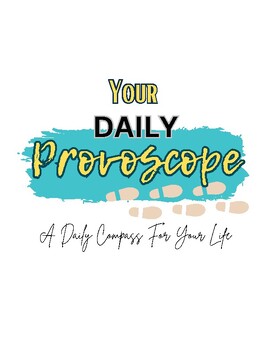 Preview of Provoscope - Daily Guided Reading from the book of Proverbs - Bible Study