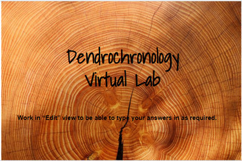 Preview of Proxy Records - Dendrochronology Virtual Lab