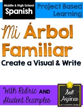 Preview of Spanish Family Tree Project - Mi Árbol Familiar