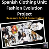 Proyecto La Ropa Spanish Clothing Unit Project Fashion Evo