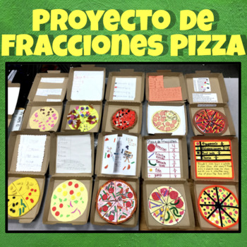 Preview of Proyecto de Fracciones (Pizza)