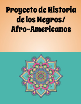 Preview of Proyecto de Historia de los Negros/ Afroamericanos