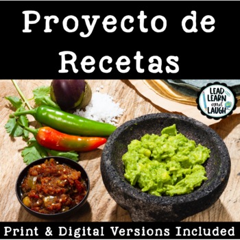 Preview of Recipe Project / Proyecto de Recetas - Distance Learning
