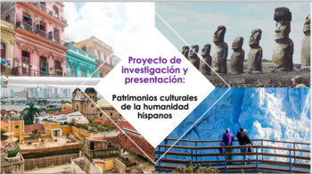 Preview of Proyecto de investigación | Patrimonio Cultural de la Humanidad Hispanoamérica