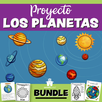 Preview of Proyecto sobre LOS PLANETAS--PLANETS UNIT PROJECT