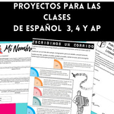 BUNDLE Proyectos para la clase de Hispanohablantes Español 3 y 4