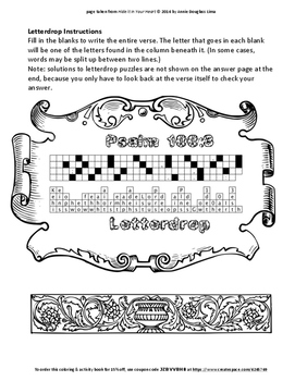 psalm 100:4 coloring page