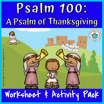 psalms 100 clipart