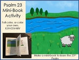 Psalm 23 Mini-Book Activity