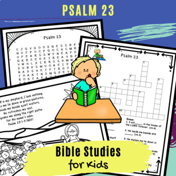 Psalms for Kids - Psalm 23 by Tricia Machel | TPT