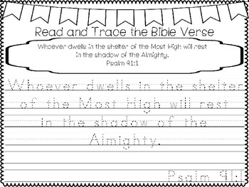 Atividade Salmos 91 worksheet