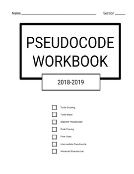 Preview of Pseudocode Workbook