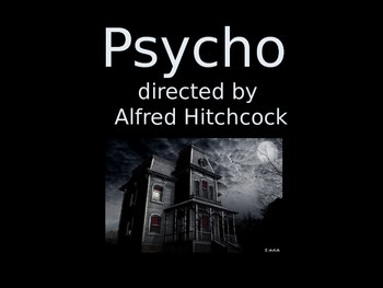 Preview of Psycho (1960) Study Guide- Student Notes