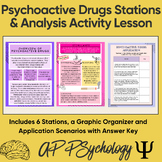 Psychoactive Drugs Stations and Analysis NO PREP Activity 