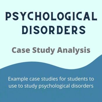 case study psychological disorders