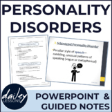 Psychological Disorders - Personality Disorders PPT with G