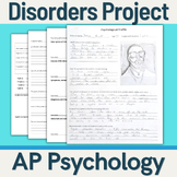 Psychological Disorders Project (Unit 8: Clinical)