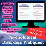 Psychological Disorders Webquest