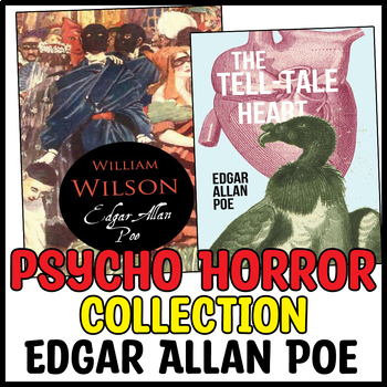 Preview of Psychological Horror Collection for Edgar Allan Poe