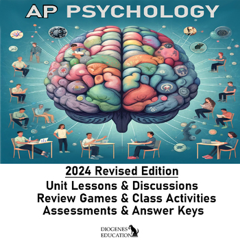 Preview of Psychology - Full Curriculum - AP Psych 2024 Bundle
