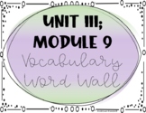 Psychology AP Vocab Word Wall, Unit 3