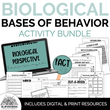 Preview of Psychology: Biological Bases of Behavior Activity Bundle