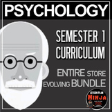 Psychology Bundle! Complete Course Semester 1 (Entire Stor