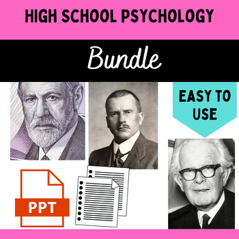 Preview of Psychology Bundle I