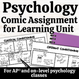 Psychology Classical & Operant Conditioning Comics AP ® Ps