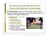 Psychology: Classical & Operant Conditioning PPT + Analyti