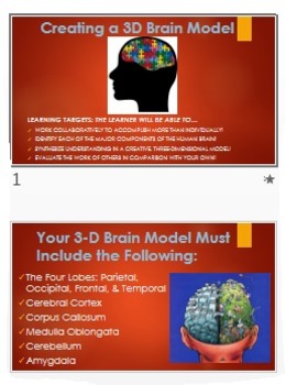 Preview of Psychology: Collaborative 3D Brain Activity! Reflective, Engaging Evaluation