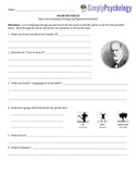 Psychology Computer/Internet Assignment Sigmund Freud Questions