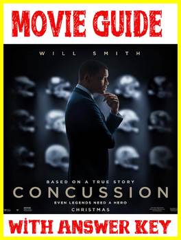 Preview of Psychology Concussion Movie Video Guide with KEY