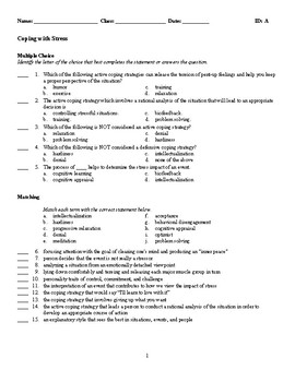 Stress Quiz for Kids  Meet The Self