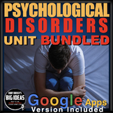 Psychology Disorders Unit: PPTs, Worksheets, Test(AP Psych) + Distance Learning