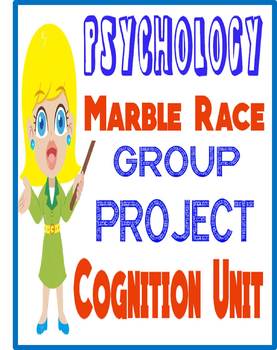 Preview of Psychology Marble Race Cognition Group Activity for Problem Solving Mental Set