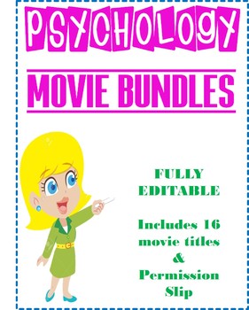 Preview of Psychology Movie Bundle with over 16 titles
