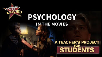 Preview of Psychology Movie Project - Great for in the classroom or digital learning