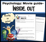 Psychology: Movie guide- Inside Out