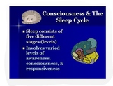 Psychology PPT: Consciousness/Sleep Stages with Analytic A