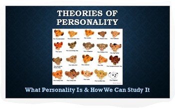 Preview of Psychology: Personality Theory PPT ~ Psychoanalysis, Behaviorism, Humanism