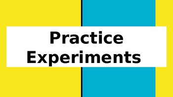 Preview of Psychology: Practice Experiments Recap and Charts Template