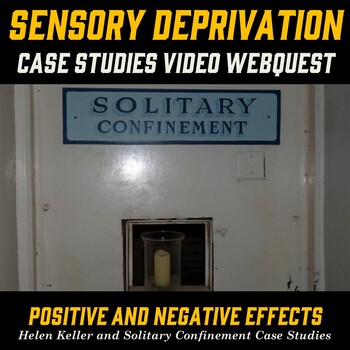 Preview of Psychology Sensory Deprivation Video Case Studies Webquest (Distance Learning)