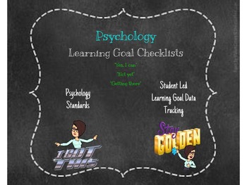 Preview of Psychology Student Learning Goal Checklist