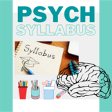 Psychology Syllabus