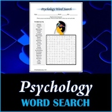 Psychology Terms Word Search Puzzle